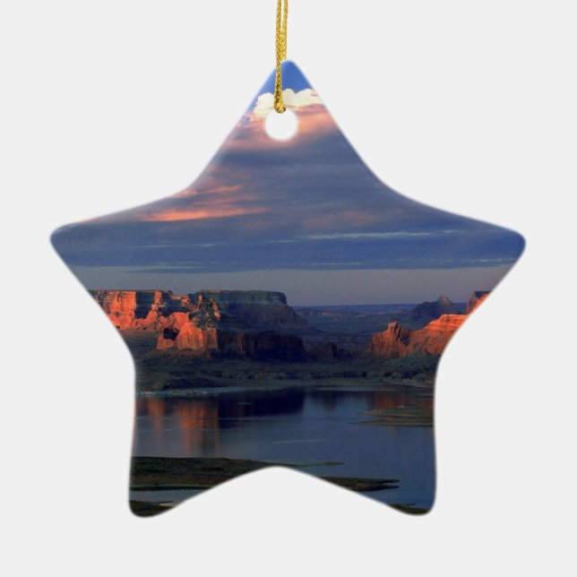 Adorno De Cerámica Lago Powell Utah (Frente)