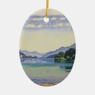 Adorno De Cerámica Lago Thun ferdinand Hodler- de Lessig