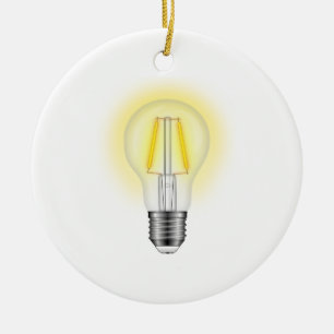 Adorno De Cerámica Lámpara brillante