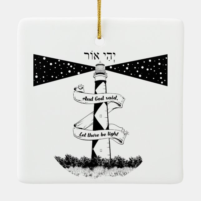 Adorno De Cerámica Land's End John o' grava faros (Reverso)