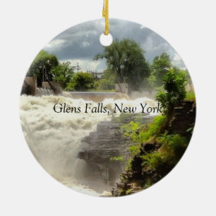 Adorno De Cerámica Las caídas en Glens Falls