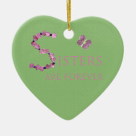 Adorno De Cerámica Las hermanas de vacaciones están para siempre