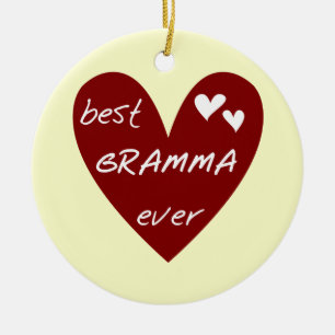 Adorno De Cerámica Las mejores camisetas y regalos de Gramma del