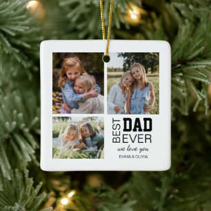 Adorno De Cerámica Las mejores fotos personalizadas de papá