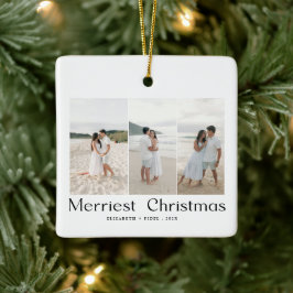 Adorno De Cerámica Las parejas de Navidades más modernos foto