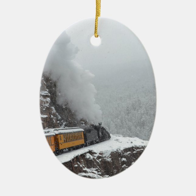 Adorno De Cerámica Las rondas expresas polares la curva (Frente)