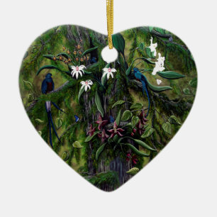 Adorno De Cerámica Las selvas de Tikal