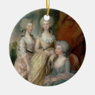 Adorno De Cerámica Las tres más viejas hijas de George III: Princesa