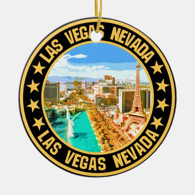 Adorno De Cerámica Las vegas (Frente)