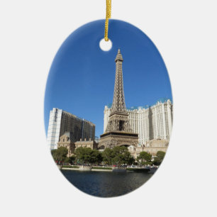 Adorno De Cerámica Las Vegas - París París