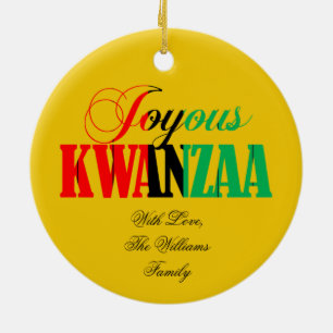 Adorno De Cerámica Las velas de Kinara colocan humor en Kwanzaa
