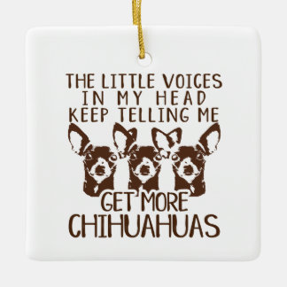 Adorno De Cerámica Las voces de Littles consiguen más chihuahuas