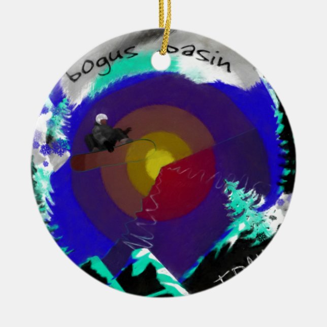 Adorno De Cerámica Lavabo falso Idaho (Frente)