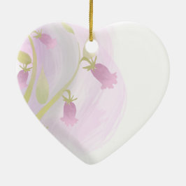 Adorno De Cerámica Lavado de color rosa pálido