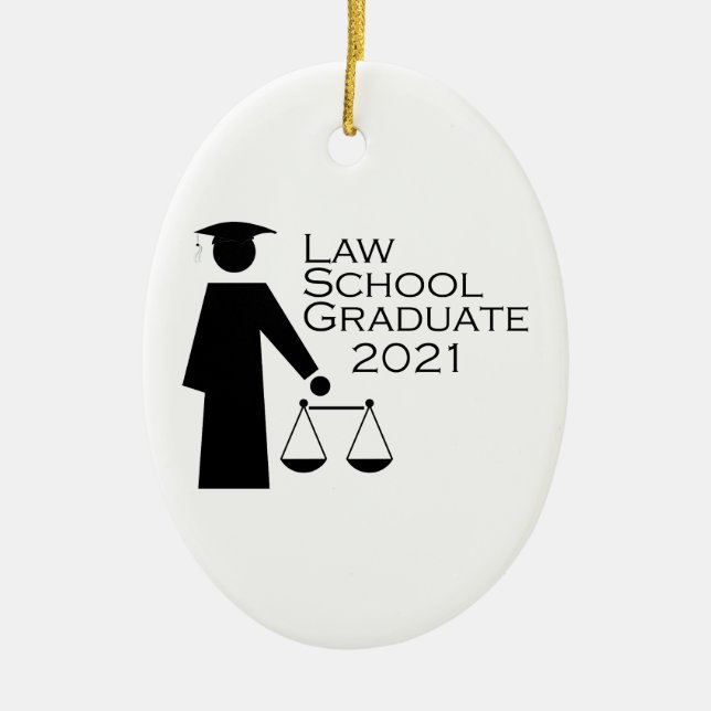 Adorno De Cerámica Law School Graduate 2021 (Frente)