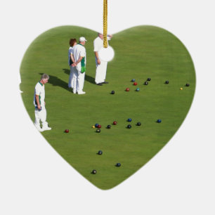 Adorno De Cerámica Lawn Bowls England
