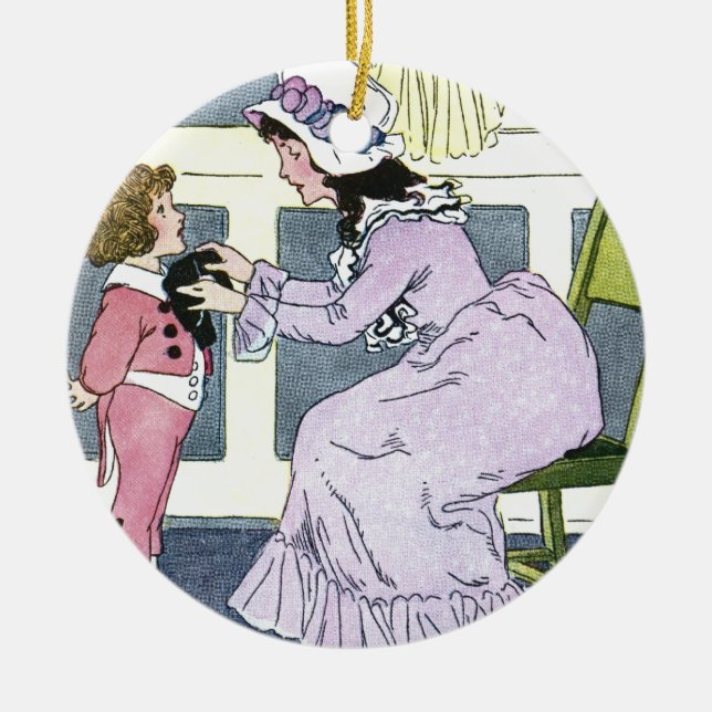 Adorno De Cerámica Lazos del hogar (Frente)