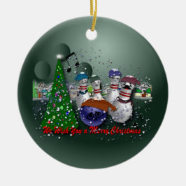 Adorno De Cerámica Le deseamos Felices Navidad