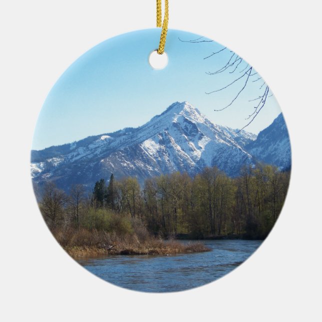 Adorno De Cerámica Leavenworth (Frente)