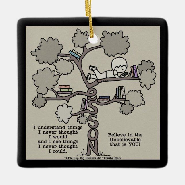 Adorno De Cerámica Lecciones doctas (Anverso)