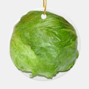 Adorno De Cerámica Lechuga