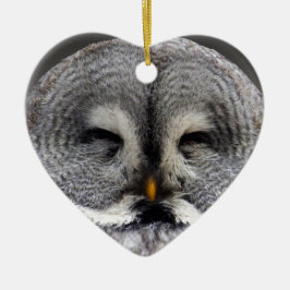 Adorno De Cerámica Lechuza feliz