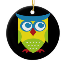 Lechuza Retro Colorida