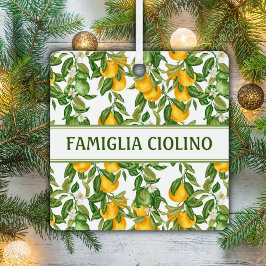 Adorno De Cerámica Lemony Lemons