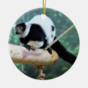 Adorno De Cerámica Lemur