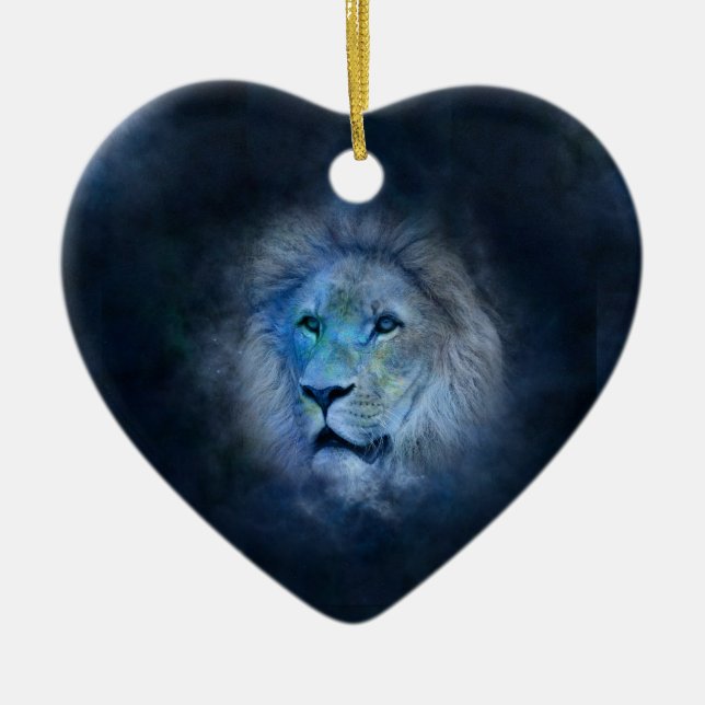 Adorno De Cerámica león (Frente)