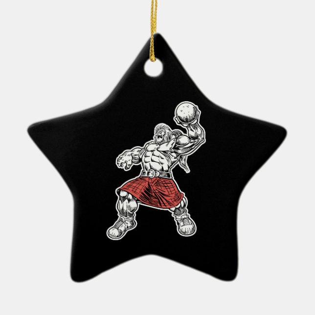 Adorno De Cerámica león de las montañas (Frente)