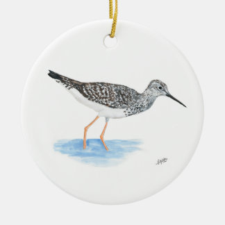 Adorno De Cerámica Lesser Yellowleg