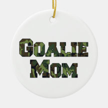 Letras de la portera de hockey Mom Camo