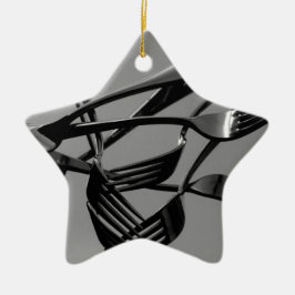 Adorno De Cerámica Levitación de horquilla