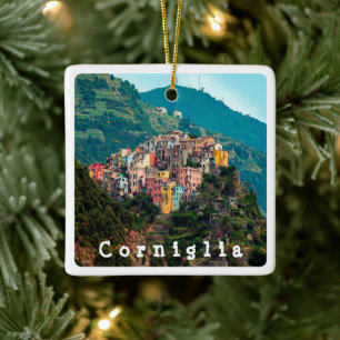 Adorno De Cerámica LGR019 CORNIGLIA - Cinque Terre - Italia,
