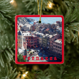 Adorno De Cerámica LGR026 VERNAZZA - Cinque Terre - Italia,