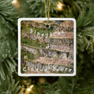 Adorno De Cerámica LGR027 - CINQUE TERRE - VINEYARD - Italia,