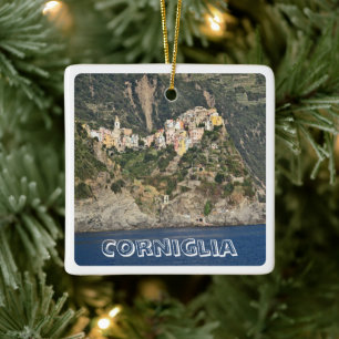 Adorno De Cerámica LGR028 CORNIGLIA - CINQUE TERRE - Italia,