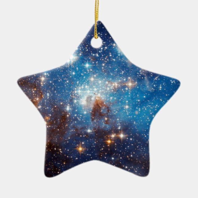 Adorno De Cerámica LH 95 Star Forming Region - Hubble Space Photo (Frente)