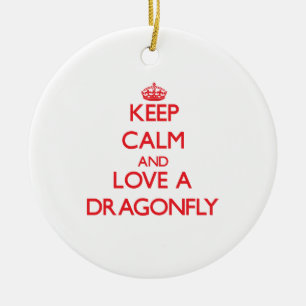 Adorno De Cerámica Libélula