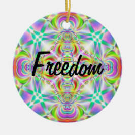 Adorno De Cerámica "Libertad"