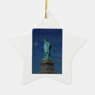 Adorno De Cerámica Libertad iluminando el mundo - Estatua de la liber