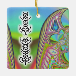 Adorno De Cerámica "Libertad para las mariposas"