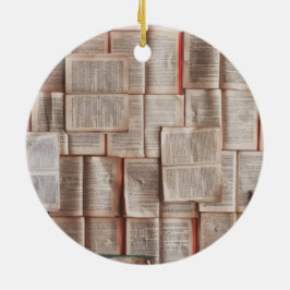 Adorno De Cerámica Libros de época