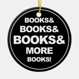 Adorno De Cerámica Libros y libros