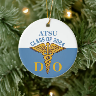Adorno De Cerámica Licenciatura en Medicina de Caduceus ATSU