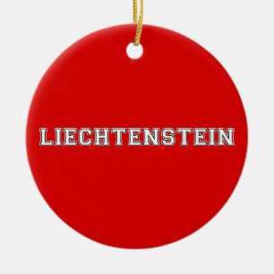 Adorno De Cerámica Liechtenstein