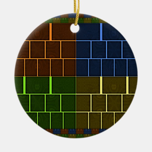 Adorno De Cerámica Lienzo de pared (Frente)