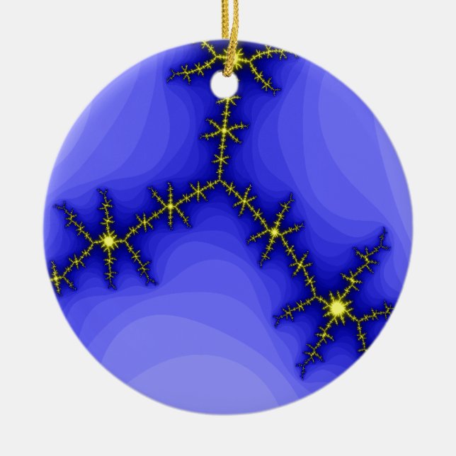 Adorno De Cerámica Lightning Strike Custom Birthday (Frente)