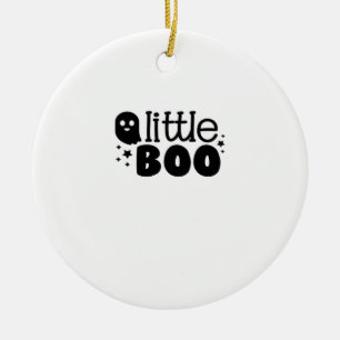 Adorno De Cerámica Lil Boo Halloween 2025